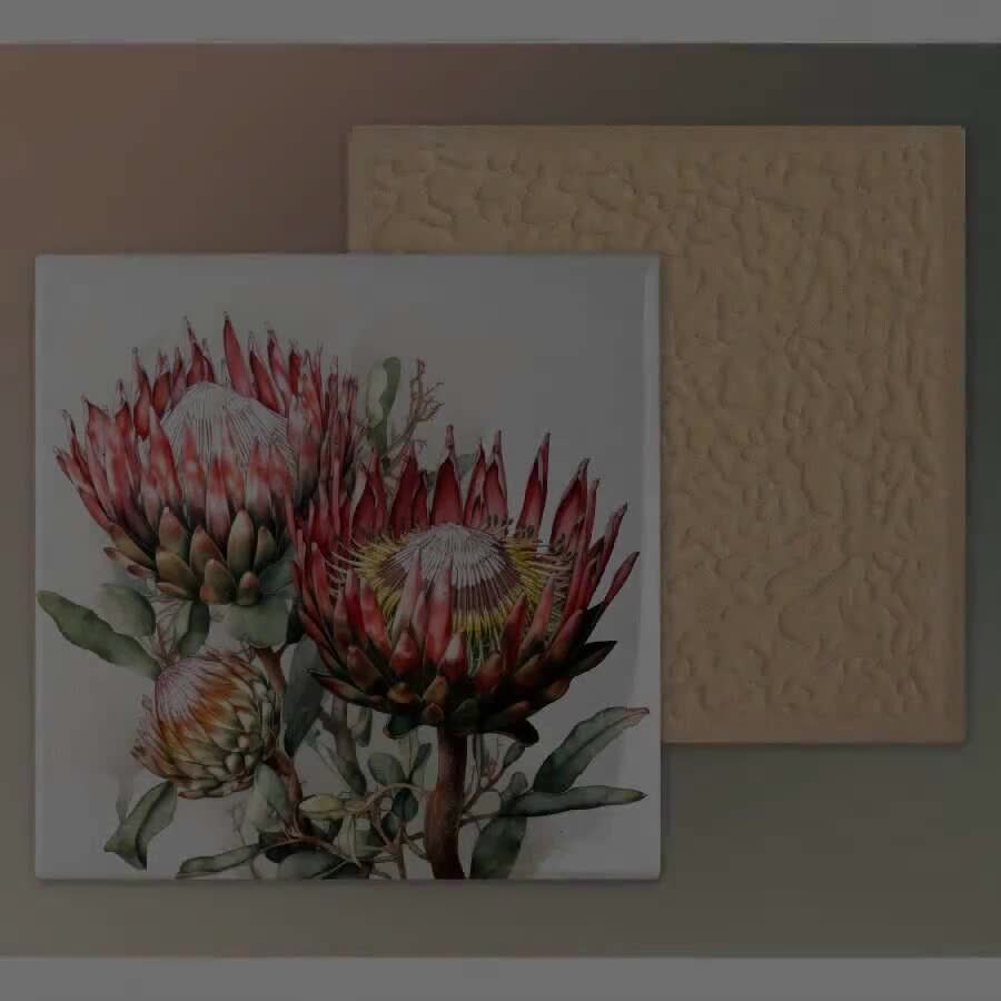 絵画 額縁付 プロテア protea Protea Wall Art - Etsy